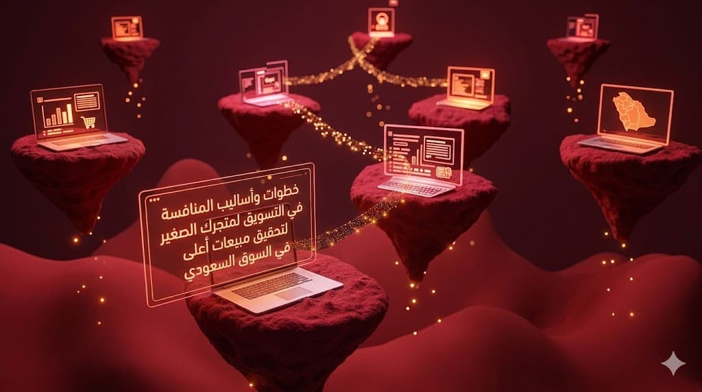 استراتيجيات المنافسة في التسويق للمتاجر الإلكترونية السعودية