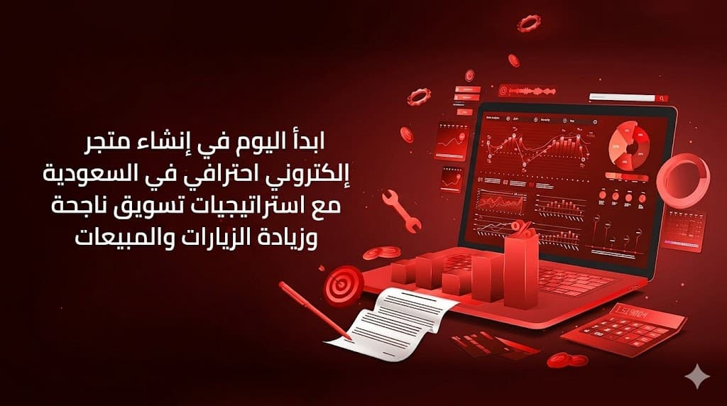 دليل خطوة بخطوة لإنشاء متجر إلكتروني ناجح في السعودية وزيادة المبيعات