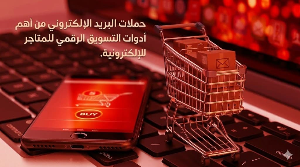 يساعد التسويق عبر البريد الإلكتروني في زيادة مبيعات المتاجر الإلكترونية وبناء علاقة قوية مع العملاء.