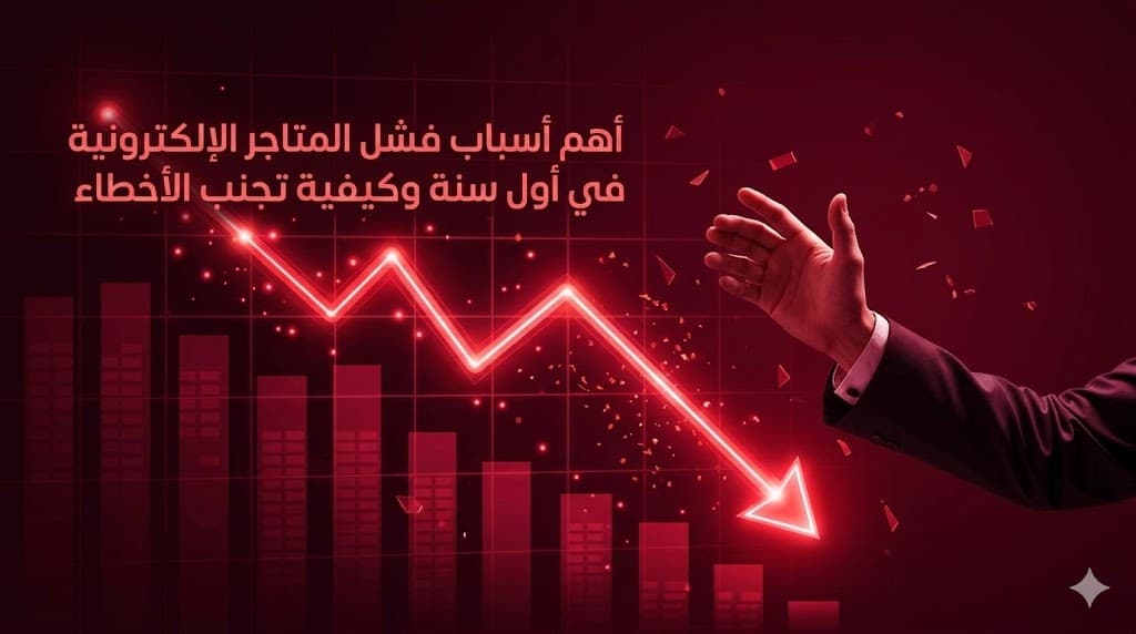فشل المتاجر الإلكترونية في السعودية وأسباب تجنب الفشل