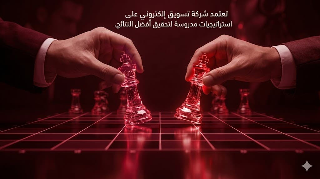 استراتيجية شركة تسويق إلكتروني للمتاجر الإلكترونية