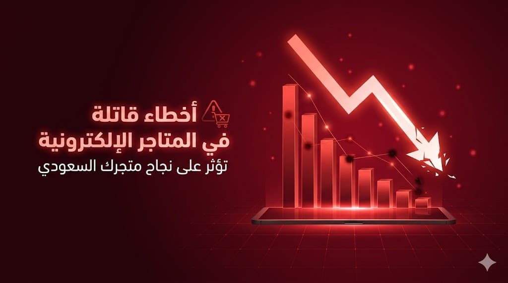 أخطاء المتاجر الإلكترونية في السعودية 2026 وكيفية تجنبها لزيادة المبيعات وتحسين تجربة المستخدم